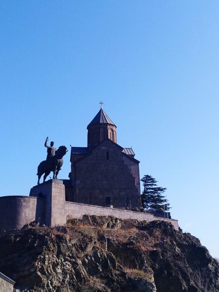 Georgia, Tbilisi, Vakhtang Gorgasali Statue